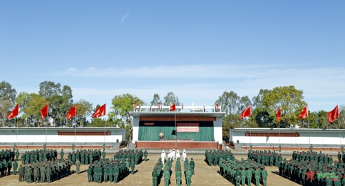 Các cơ quan Quân đoàn 3 ra quân huấn luyện năm 2023